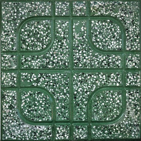 Gạch Terrazzo 40x40 QP2 màu xanh