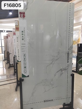 Gạch Trung Quốc 800x1600 mm trắng vân khói