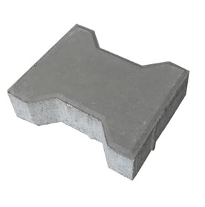 Gạch chữ I màu xám