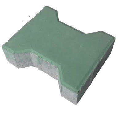 Gạch chữ I màu xanh