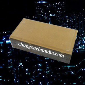 Gạch chữ nhật màu vàng