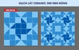 Gạch hồ bơi 30x30 CMC VN3310