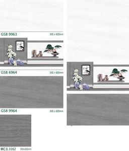 Gạch men bóng Trung Đô bộ GS8 9963