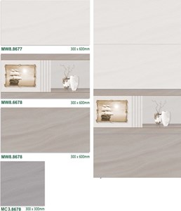 Gạch men mờ Trung Đô bộ 8677