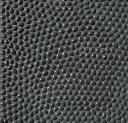 Gạch sỏi hạt đen dày