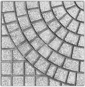 Gạch terrazzo 40x40 QP3 màu xám