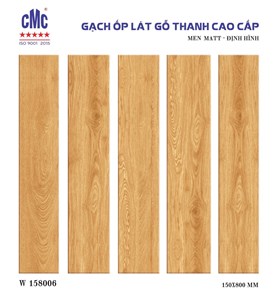 Gạch vân gỗ 15x80 CMC W158006