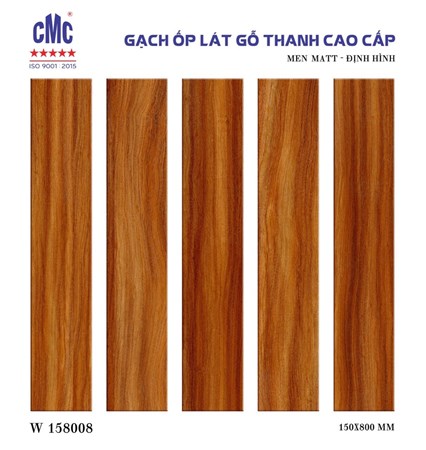 Gạch vân gỗ 15x80 CMC W158008