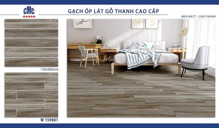 Gạch vân gỗ 15x90 CMC W159001