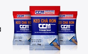 Keo chà ron CCM TILEGROUT màu trắng