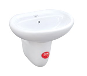 Lavabo + chân treo Kassani 311