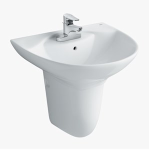 Lavabo rửa mặt treo tường INAX L-288V+L-288VC