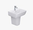 Lavabo rửa mặt treo tường INAX L312V+L-298VC