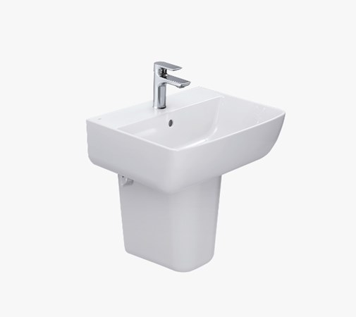 Lavabo rửa mặt treo tường INAX L312V+L-298VC