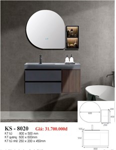 Lavabo tủ Kassani KS-8020