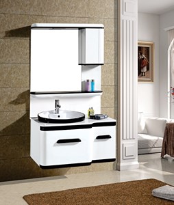 Lavabo tủ PVC chống thấm Kassani KS-1762