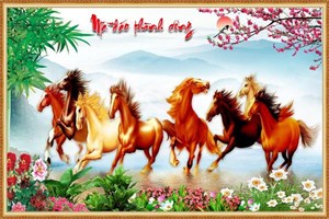 Tranh 3d mã đáo thành công MDB 039